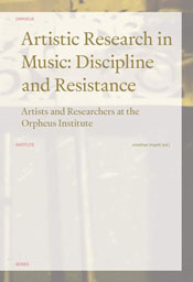 'Artistic Research in Music' selected for the 2018 AUP Book, Jacket, and Journal Show