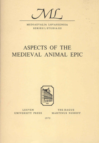 Aspects of the Medieval Animal Epic