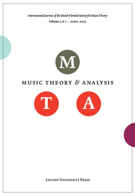 Music Theory and Analysis Volume 2 Issue I, 2015 (Journal Subscription)