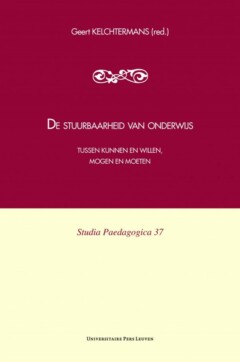 Book cover for the book De stuurbaarheid van onderwijs