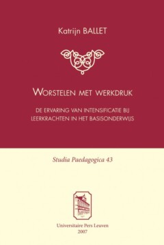 Book cover for the book Worstelen met werkdruk
