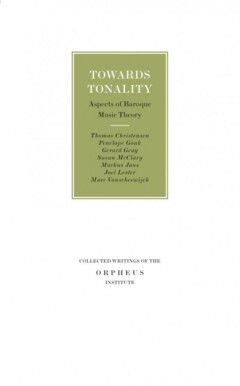 Book cover for the book Towards Tonality