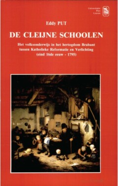 Book cover for the book De Cleijne Schoolen