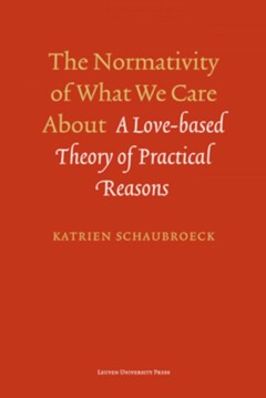 Book cover for the book The Normativity of What We Care About