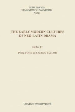 Book cover for the book The Early Modern Cultures of Neo-Latin Drama