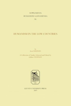 Book cover for the book Josef Ijsewijn. Humanism in the Low Countries