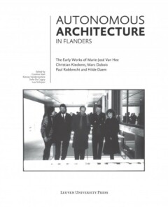 Book cover for the book Autonomous Architecture in Flanders