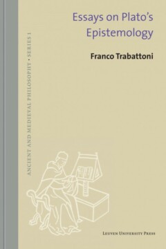 Book cover for the book Essays on Plato’s Epistemology