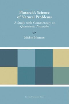 Book cover for the book Plutarch’s Science of Natural Problems