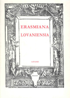 Book cover for the book Erasmiana Lovaniensia