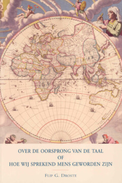Book cover for the book Over de oorsprong van de taal