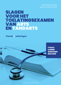 Book cover for the book Slagen voor het toelatingsexamen van arts en tandarts