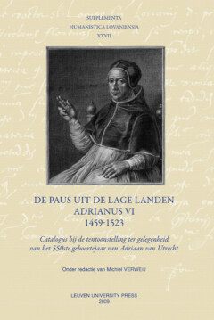 Book cover for the book De paus uit de Lage Landen Adrianus VI 1459-1523