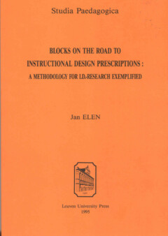 Book cover for the book Blocks on the Road to Instructional Design Prescriptions