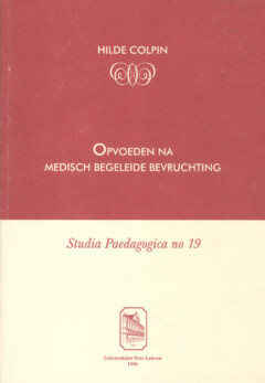 Book cover for the book Opvoeden na medisch begeleide bevruchting