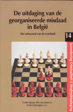 Book cover for the book De uitdaging van de georganiseerde misdaad in België