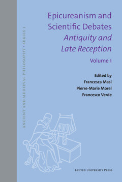 Book cover for the book Epicureanism and Scientific Debates. Antiquity and Late Reception