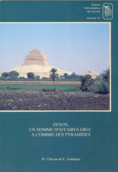 Book cover for the book Zénon, un homme d’affaires grec à l’ombre des pyramides