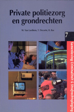 Book cover for the book Private politiezorg en grondrechten