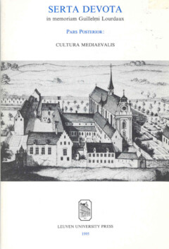 Book cover for the book Serta devota in memoriam Guillelmi Lourdaux