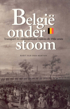 Book cover for the book België onder stoom