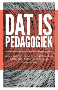 Book cover for the book Dat is pedagogiek