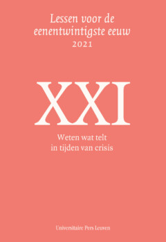 Book cover for the book Weten wat telt in tijden van crisis