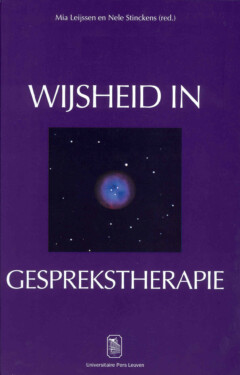 Book cover for the book Wijsheid in gesprekstherapie – paperback