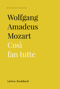 Book cover for the book Wolfgang Amadeus Mozart. Così fan tutte
