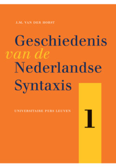 Book cover for the book Geschiedenis van de Nederlandse syntaxis