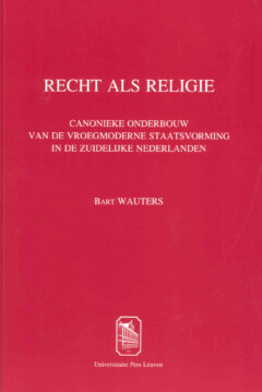 Book cover for the book Recht als religie