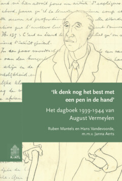 Book cover for the book ‘Ik denk nog het best met een pen in de hand’