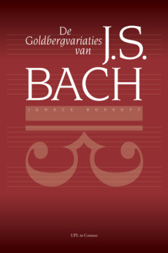Book cover for the book De Goldbergvariaties van J.S. Bach