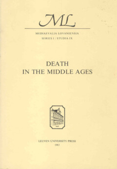 Book cover for the book Death in the Middle Ages