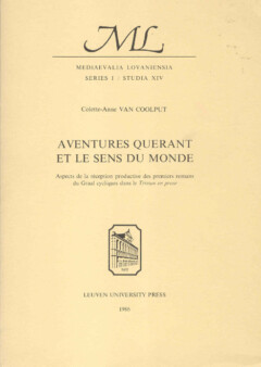 Book cover for the book Aventures querant et le sens du monde