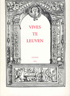Book cover for the book Vives te Leuven