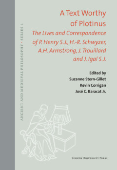 Book cover for the book A Text Worthy of Plotinus