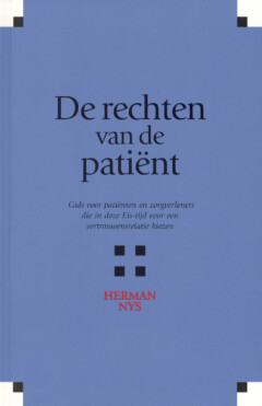 Book cover for the book De rechten van de patiënt