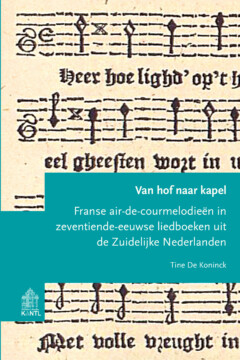 Book cover for the book Van hof naar kapel