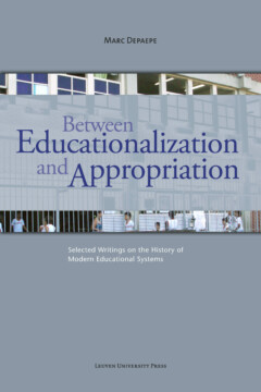 Book cover for the book Between Educationalization and Appropriation