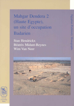 Book cover for the book Mahgar Dendera 2 (Haute Egypte) un site d’occupation Badarien