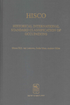 Book cover for the book HISCO