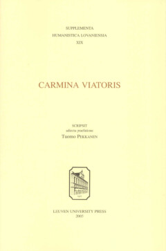 Book cover for the book Carmina viatoris
