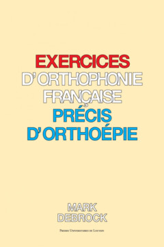 Book cover for the book Exercices d’orthophonie française – Livre