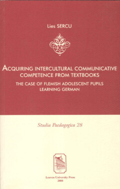 Book cover for the book Acquiring intercultural communicative competence from textbooks