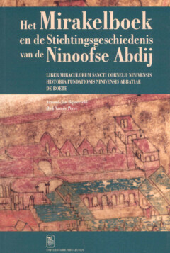 Book cover for the book Het Mirakelboek en de Stichtingsgeschiedenis van de Ninoofse Abdij
