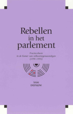 Book cover for the book Rebellen in het parlement