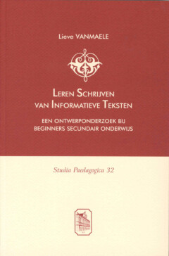 Book cover for the book Leren schrijven van informatieve teksten