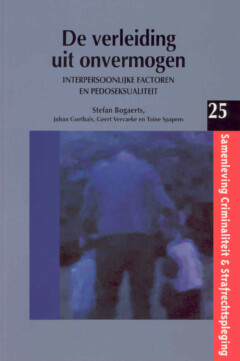 Book cover for the book De verleiding uit onvermogen