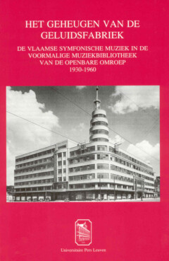Book cover for the book Het geheugen van de geluidsfabriek